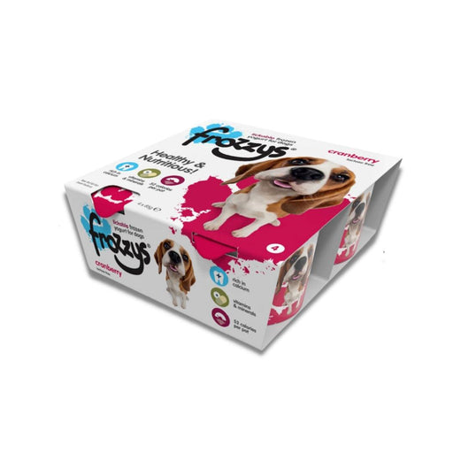 Frozzys Frozen Yogurt for Dogs Cranberry 4x85g