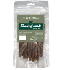 Pure & Natural Meat Sticks Lamb 100g