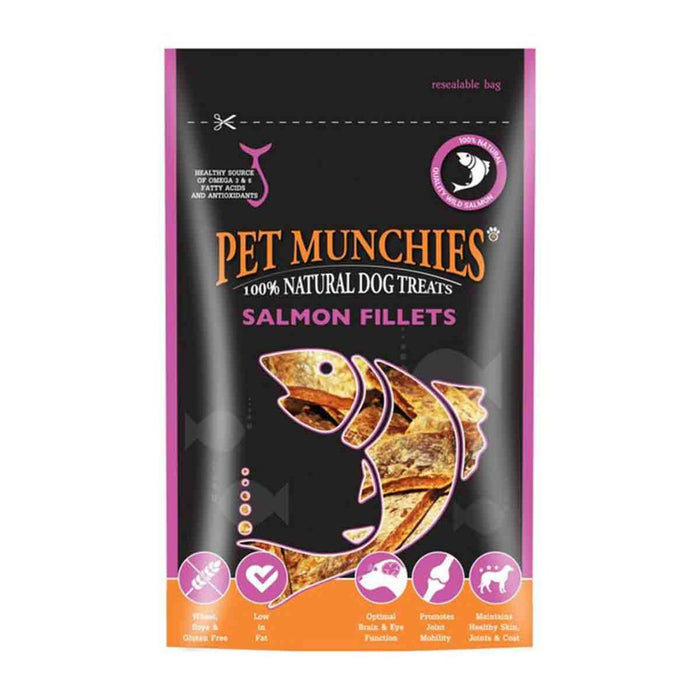 Pet Munchies Salmon Fillets 90g