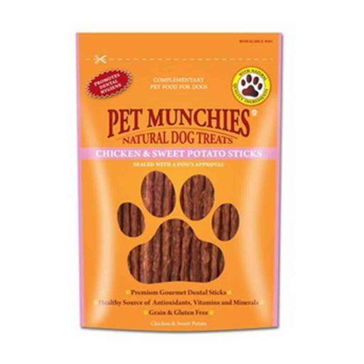 Pet Munchies Chicken & Sweet Potato Sticks 90g