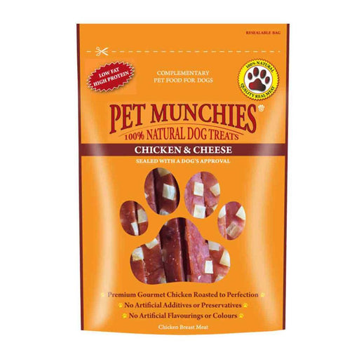 Pet Munchies Chicken & Cheese 100g