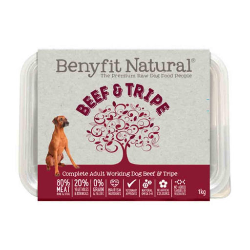 Benyfit Natural Beef & Tripe 500g