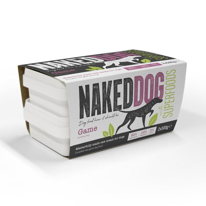 Naked Dog Superfoods Game 2x500g