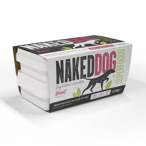 Naked Dog Pure Beef 2x500g