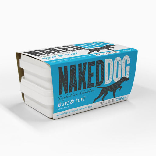 Naked Dog Original Surf & Turf 2x500g