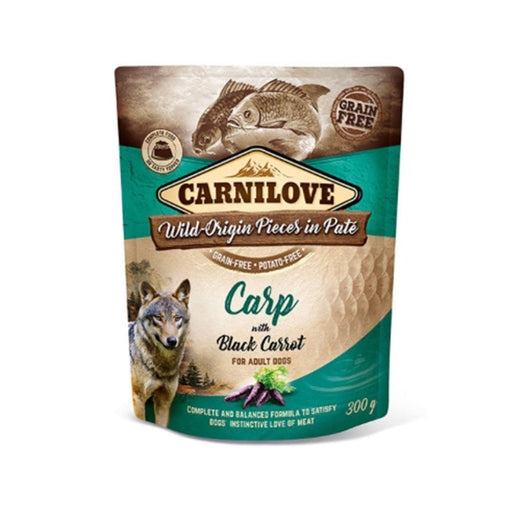 Carnilove Dog Pouch Carp & Black Carrot 300g