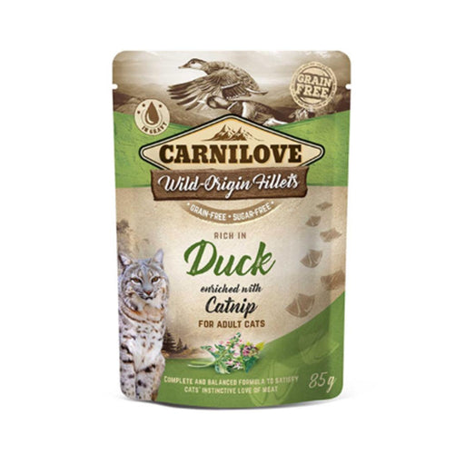 Carnilove Cat Pouch Duck & Catnip 85g