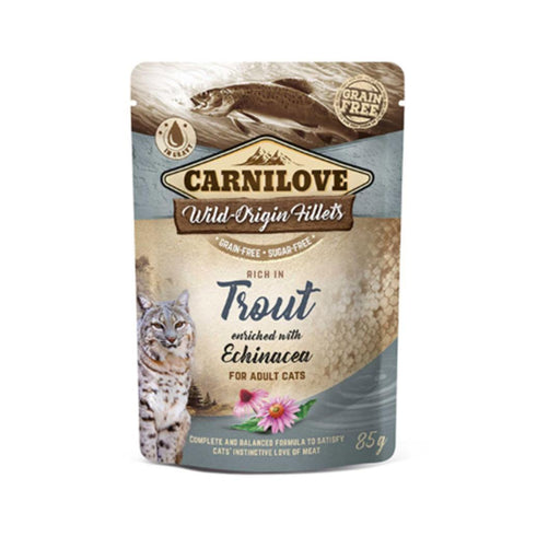 Carnilove Cat Pouch Trout & Echinacea 85g