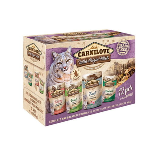 Carnilove Cat Pouch Multi-Pack (x12)