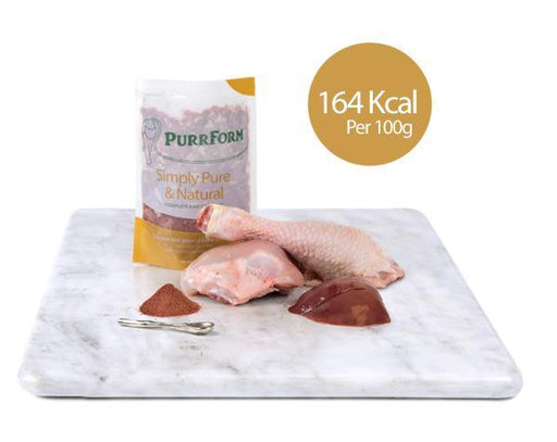 Purrform Pouch Farmed Rabbit & Ground Bone, Liver & Kidney 6x70g