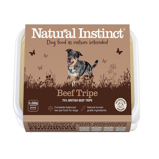 Natural Instinct Beef Tripe 2x500g