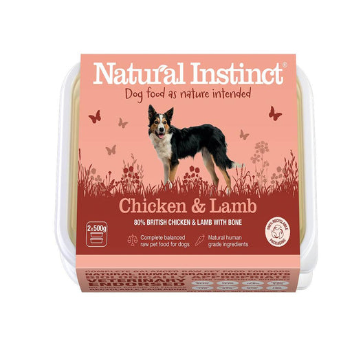 Natural Instinct Chicken & Lamb 2x500g