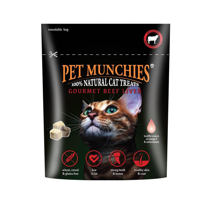 Pet Munchies Cat Treats Beef Liver 10g
