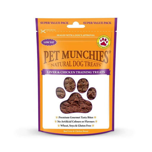 Pet Munchies Training Treats Chicken & Liver 150g