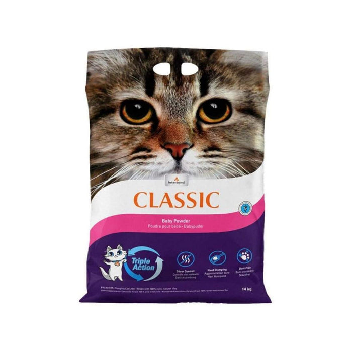 Intersand Baby Powder Cat Litter 14kg