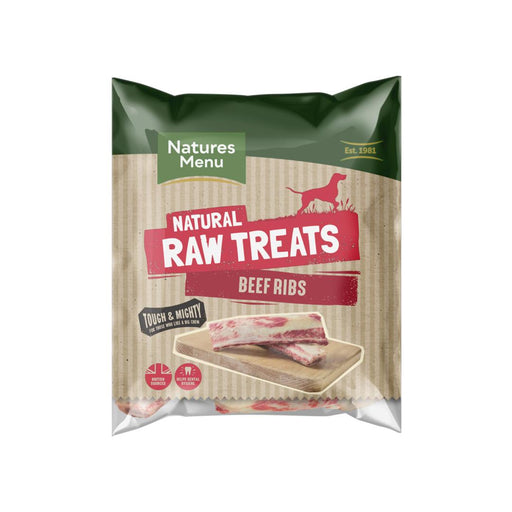 Natures Menu Raw Chews Beef Ribs 2pk