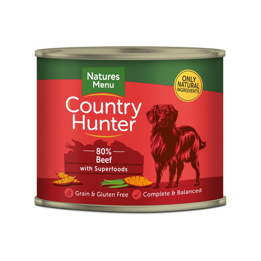 Natures Menu Country Hunter Can Beef 600g