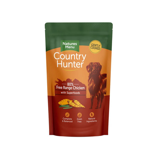 Natures Menu Country Hunter Pouch Chicken 150g