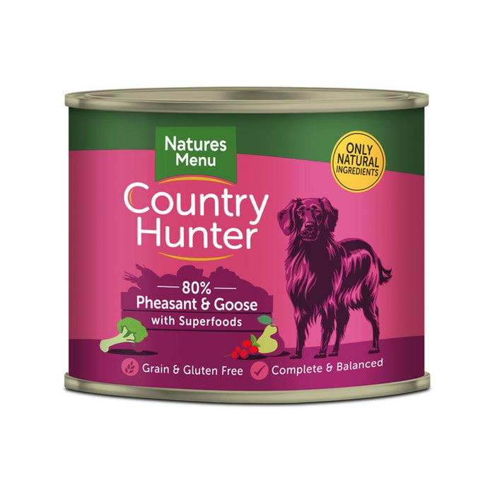 Natures Menu Country Hunter Can Pheasant & Goose 600g