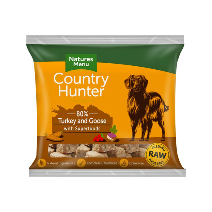 Natures Menu Country Hunter Nuggets Turkey & Goose 1kg