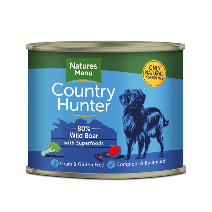 Natures Menu Country Hunter Can Wild Boar 600g