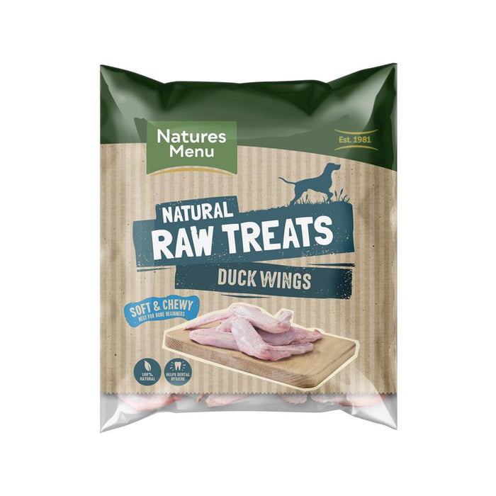 Natures Menu Raw Chews Duck Wings 5pk