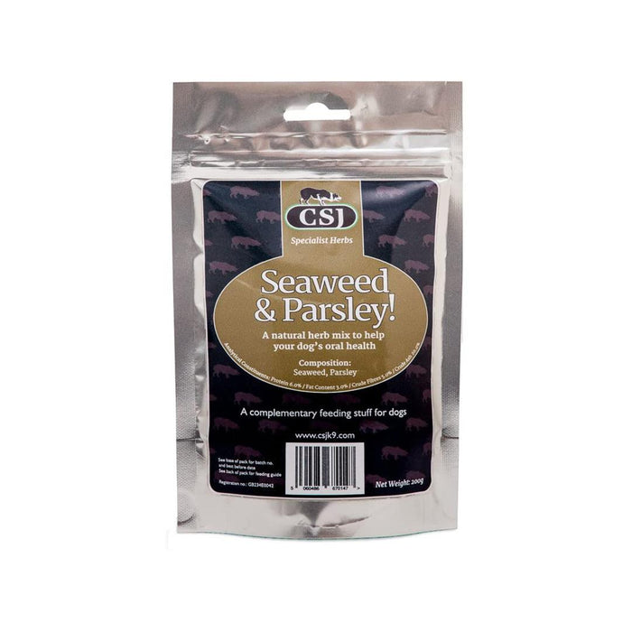 CSJ K9 Seaweed & Parsley 200g