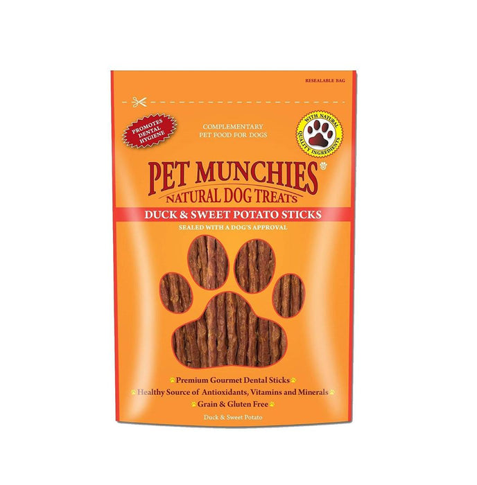 Pet Munchies Duck & Sweet Potato Sticks 90g