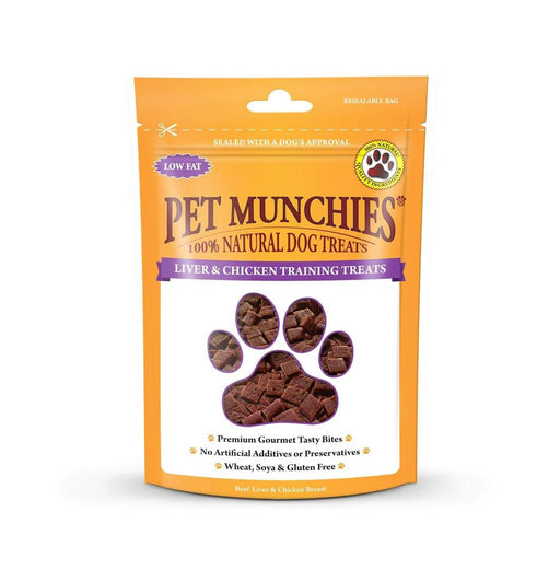 Pet Munchies Training Treats Chicken & Liver 50g