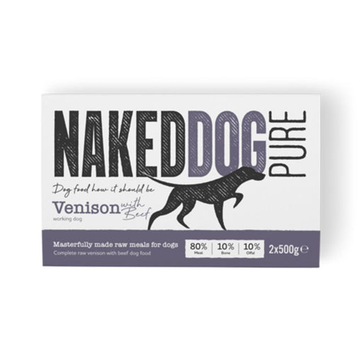 Naked Dog Pure Venison 2x500g