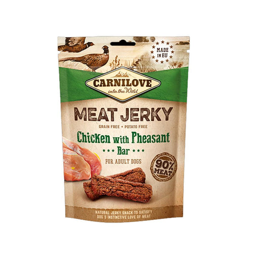 Carnilove Meat Jerky Chicken & Pheasant Bar 100g