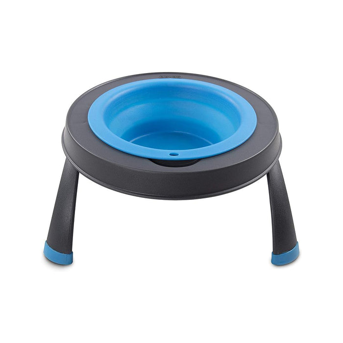 Dexas Popware Elevated Feeder Blue Small