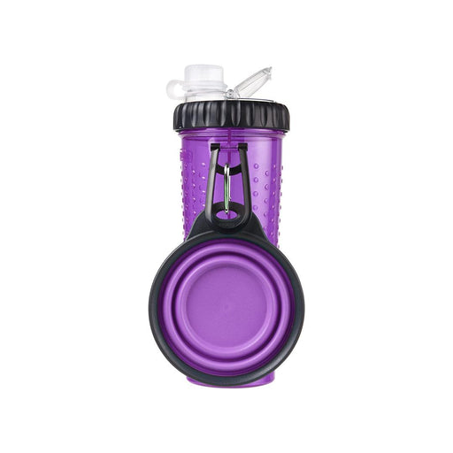 Dexas Snack-Duo Bottle Fuchsia