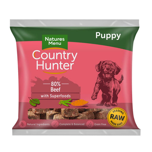 Natures Menu Country Hunter Nuggets Puppy Beef 1kg