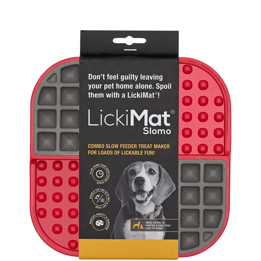 LickiMat Slomo Dog Red 20cm