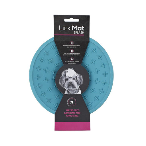 LickiMat Splash Turquoise 20cm