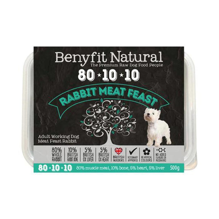 Benyfit Natural 80/10/10 Rabbit 500g