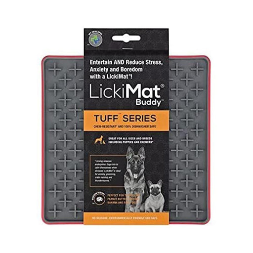 LickiMat Buddy Tuff Red