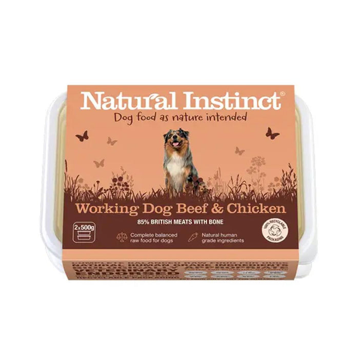 Natural Instinct WD Beef & Chicken 2x500g