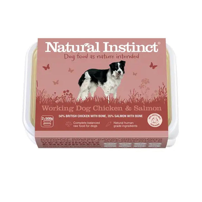 Natural Instinct WD Chicken & Salmon 2x500g