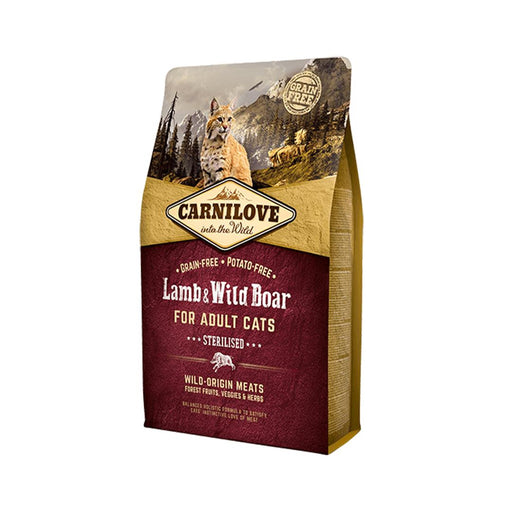 Carnilove Cat Lamb & Wild Boar 400g