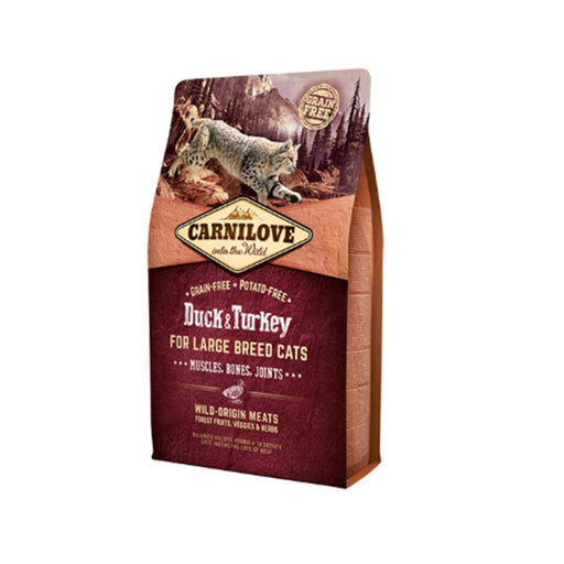 Carnilove Cat Duck & Turkey Large Breed 400g