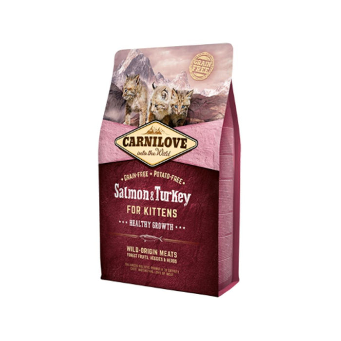 Carnilove Cat Salmon & Turkey Kitten 400g