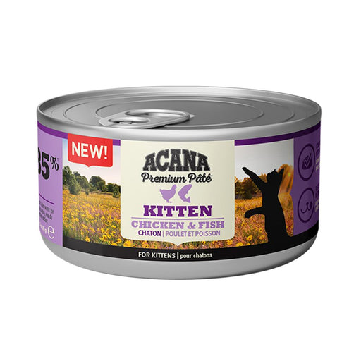 Acana Cat Premium Pate Kitten Chicken & Fish 85g