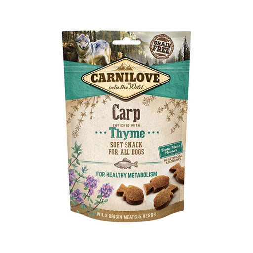 Carnilove Treats Semi Moist Carp & Thyme 200g