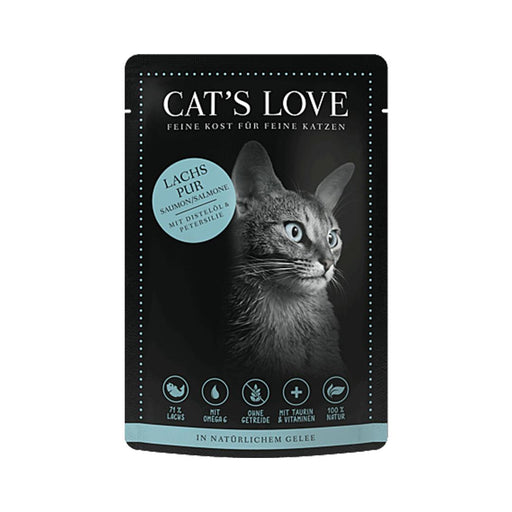 Cats Love Pouch Pure Salmon 85g