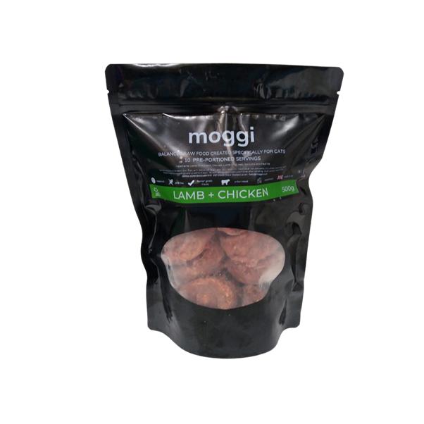 Moggi Lamb & Chicken 500g