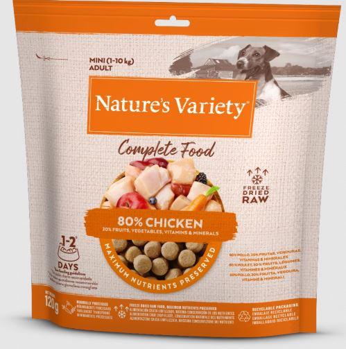 Natures Variety Freeze Dried Complete Dinner Chicken 120g