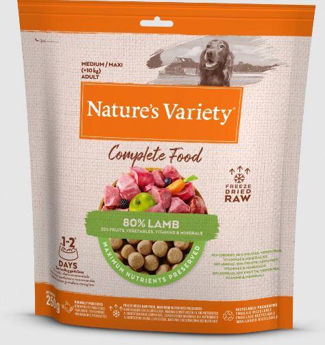 Natures Variety Freeze Dried Complete Dinner LAMB 250g