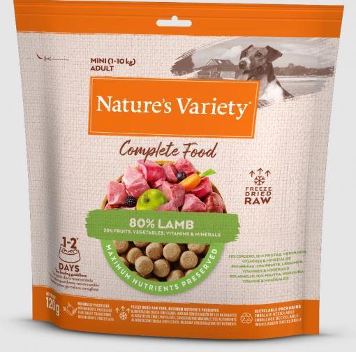 Natures Variety Freeze Dried Complete Dinner Lamb 120g